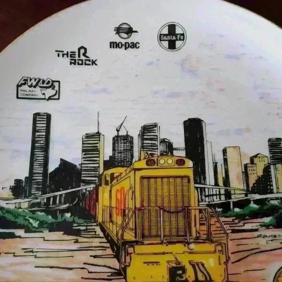 Collectable HB&T Gold Harriman Recipient Fine Porcelain Plate Series #4 649/1000 - Picture 8 of 8